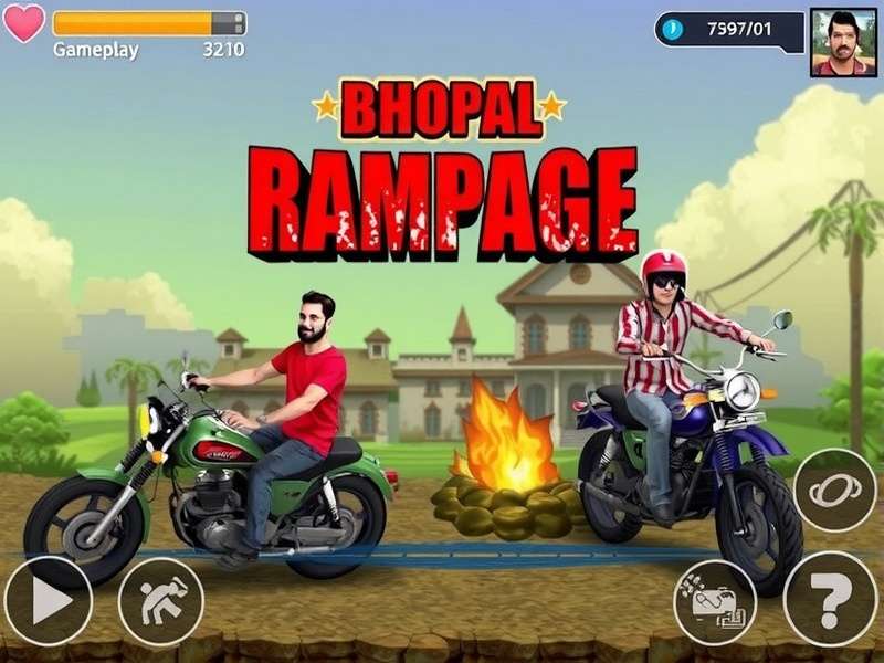 Bhopal Rampage Game Screenshot